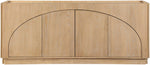 Everson - Oak Veneer And Solid Wood Sideboard/Buffet - Natural