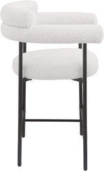 Blake - Counter Stool With Black Base (Set of 2)