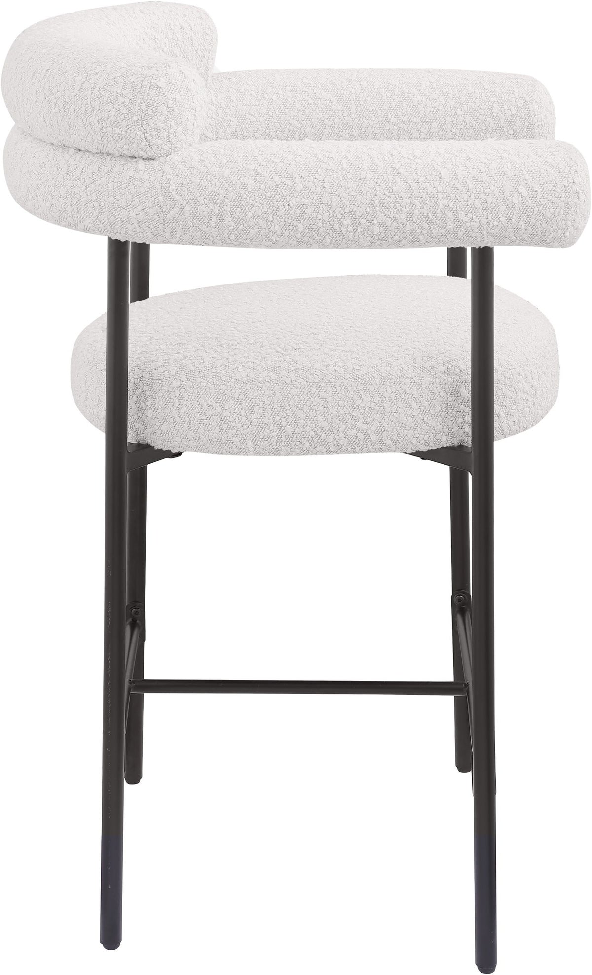 Blake - Counter Stool With Black Base (Set of 2)