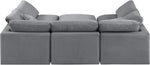 Indulge - Velvet 6 Piece Modular Sectional