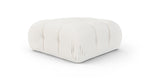Orin - Velvet Performance Fabric Upholstered Modular Ottoman