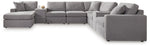 Modmax - U-Shaped Sectional - Granite