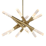 Scepter - 12 Light LED Pendant - Brass