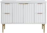 Modernist - Bathroom Vanity With Gold Legs