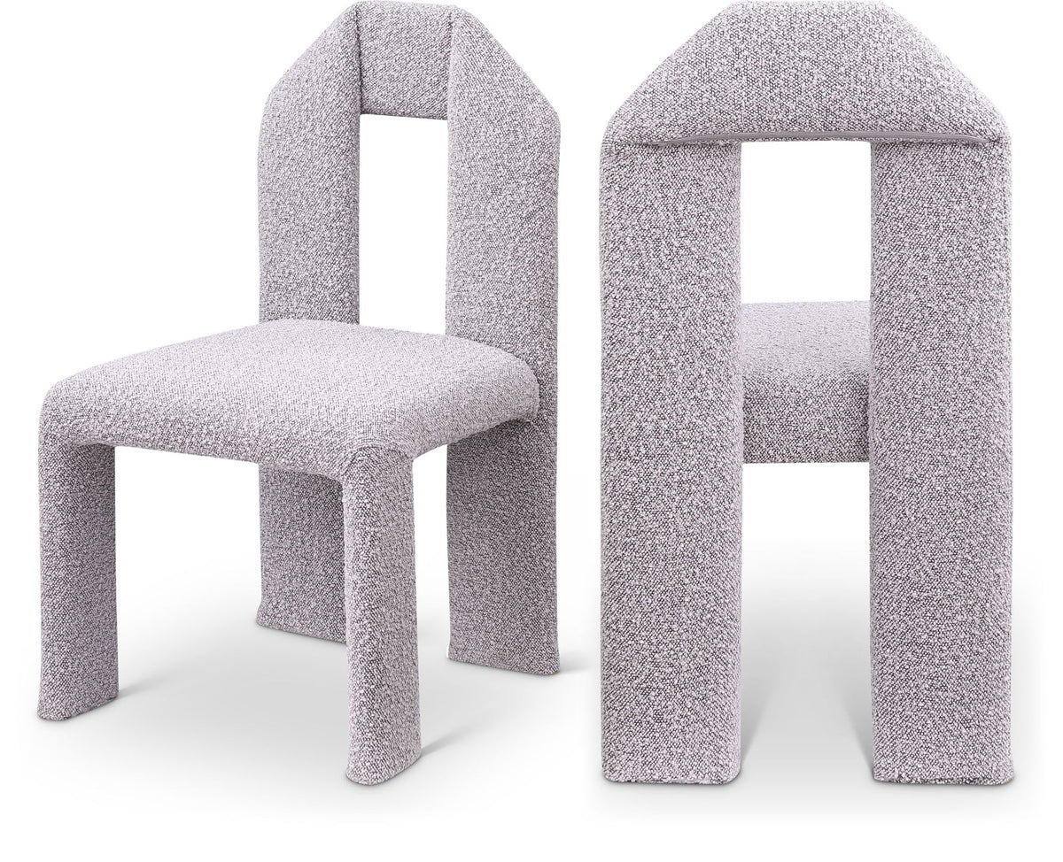 Bennett - Boucle Dining Chair (Set of 2) - Taupe