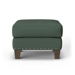 Gianna - Fabric Ottoman With Nailhead Trim