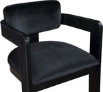Sacha - Velvet Dining Chair With Black Base (Set of 2)