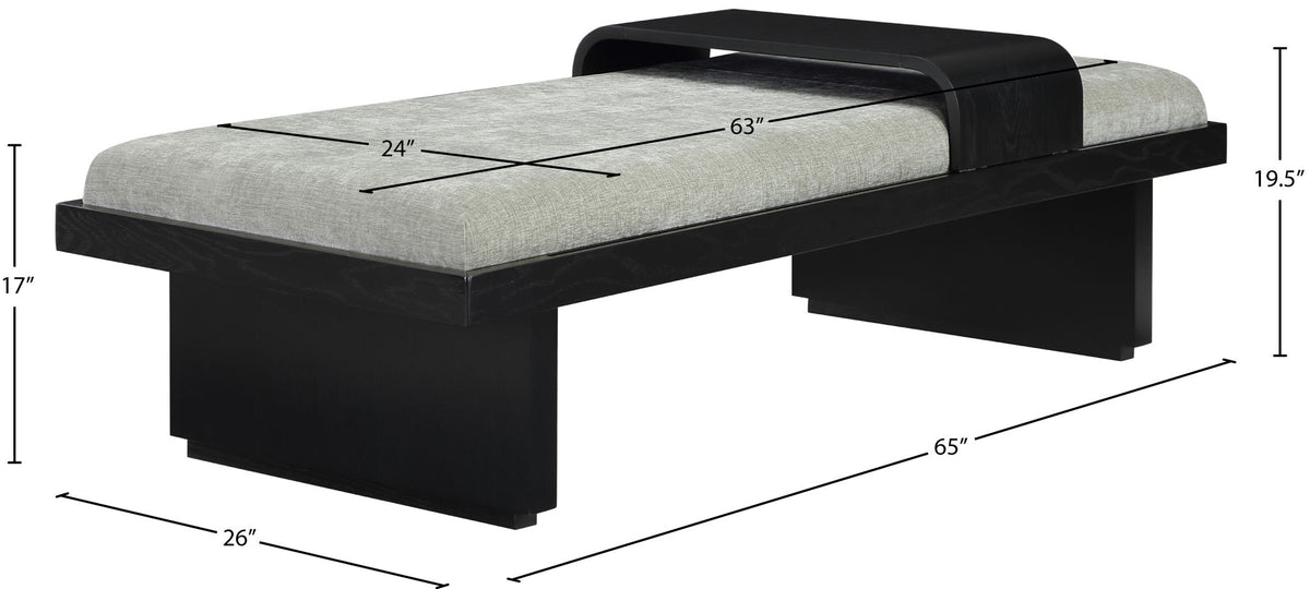 Arlington - Bench - Black Base
