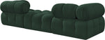 Ames - 3 Piece Boucle Modular Sofa With 1 Backless Seat