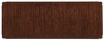 Charleston - Rectangle Leg Dining Table With 2-22" leaves - Dark Brown