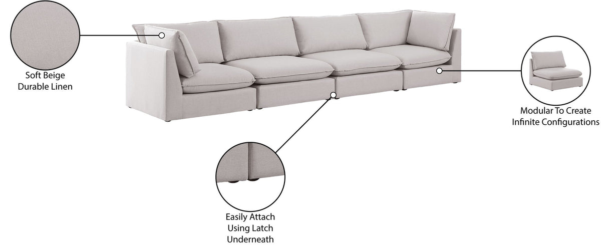 Mackenzie - Modular Sofa 4 Seats