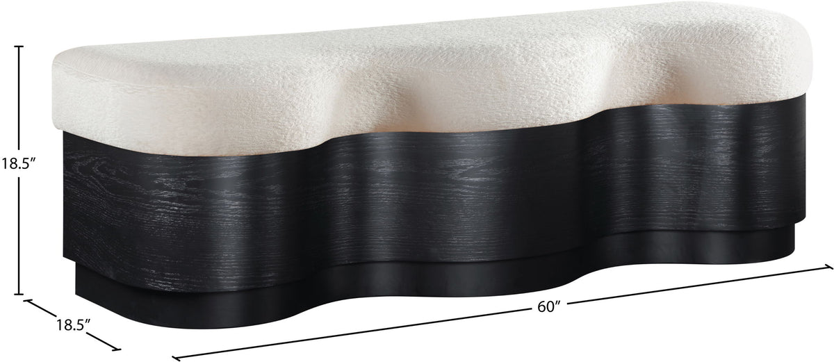 Savoy - Bench With Black Base