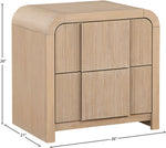 Fluted - Night Stand