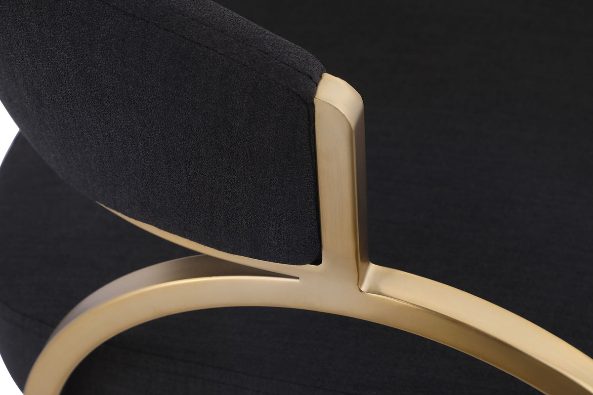 Privet - Dining Chair (Set of 2) - Gold Base