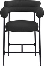 Blake - Counter Stool With Black Base (Set of 2)