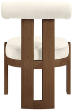Arienzo - Performance Fabric Upholstered Dining Chair (Set of 2) - Walnut Base