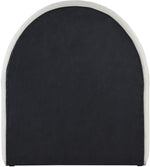 Andaz - Chenille Fabric Upholstered Trundle Bed