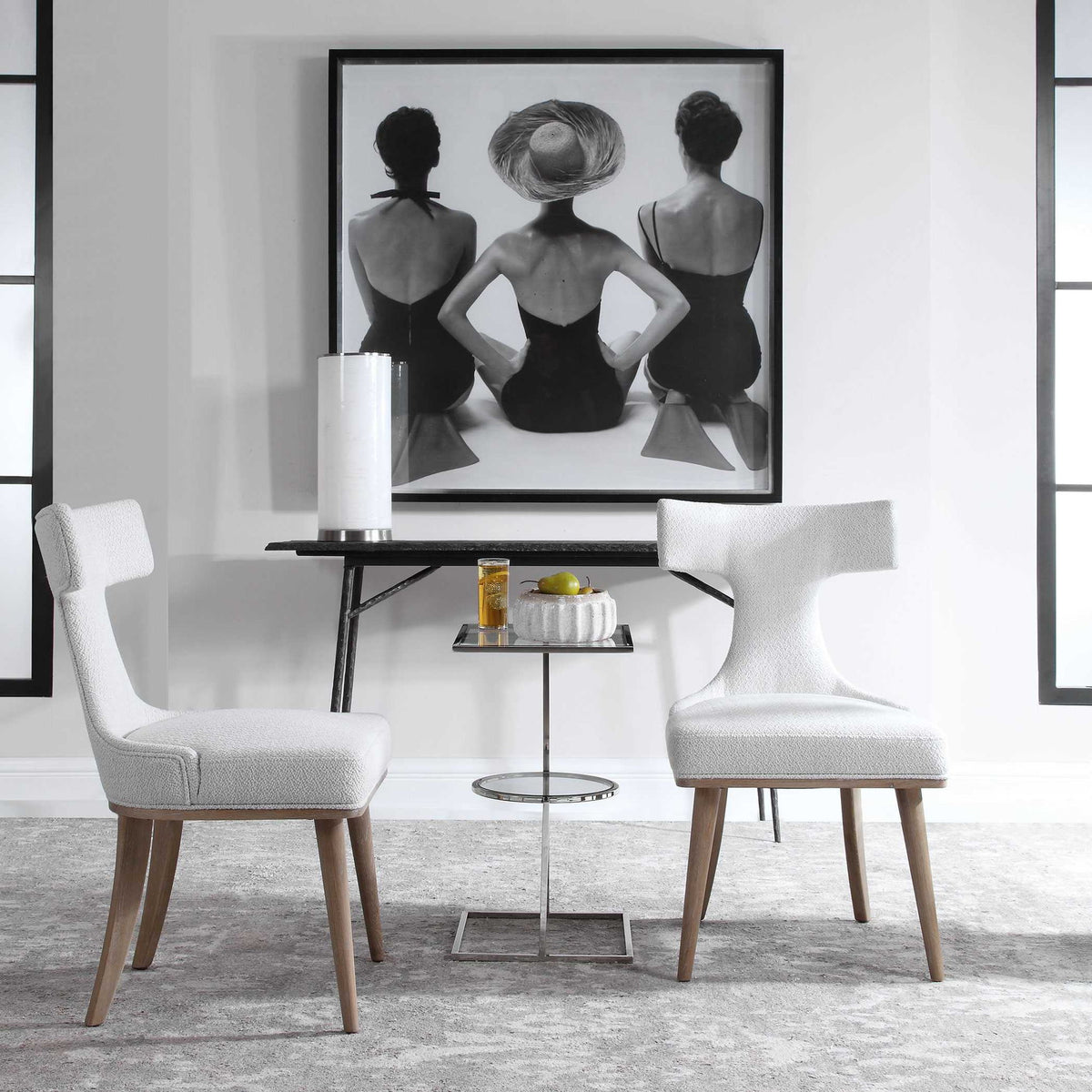 Klismos - Accent Chair (Set of 2) - White