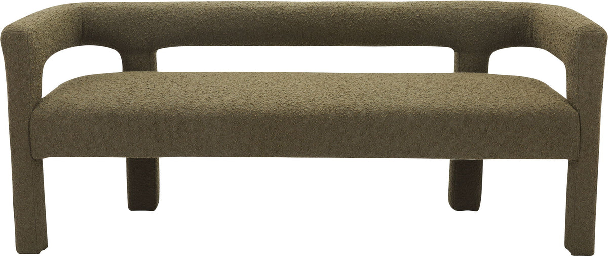 Athena - Boucle Fabric Bench