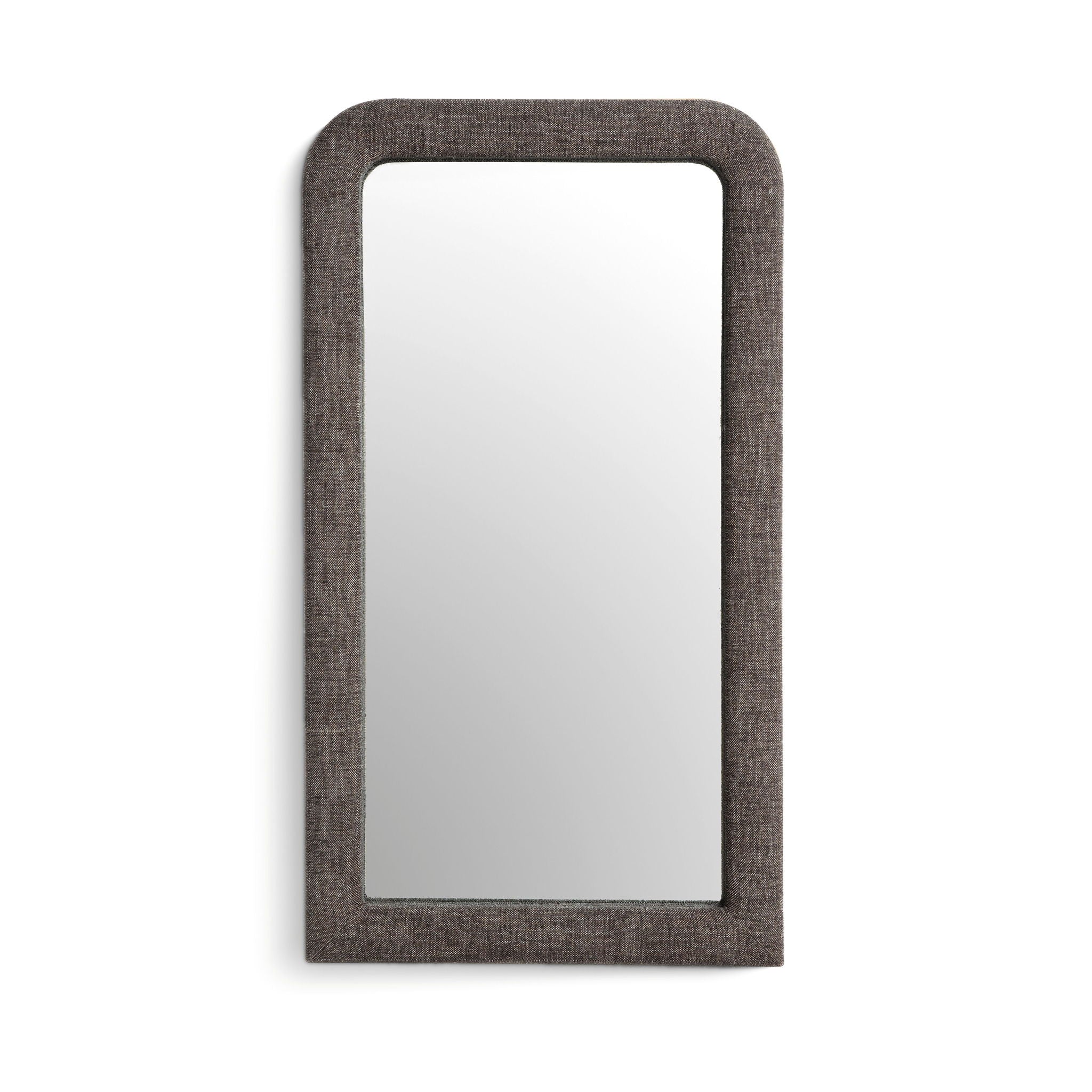 Heidi - Floor Mirror Textured Fabric