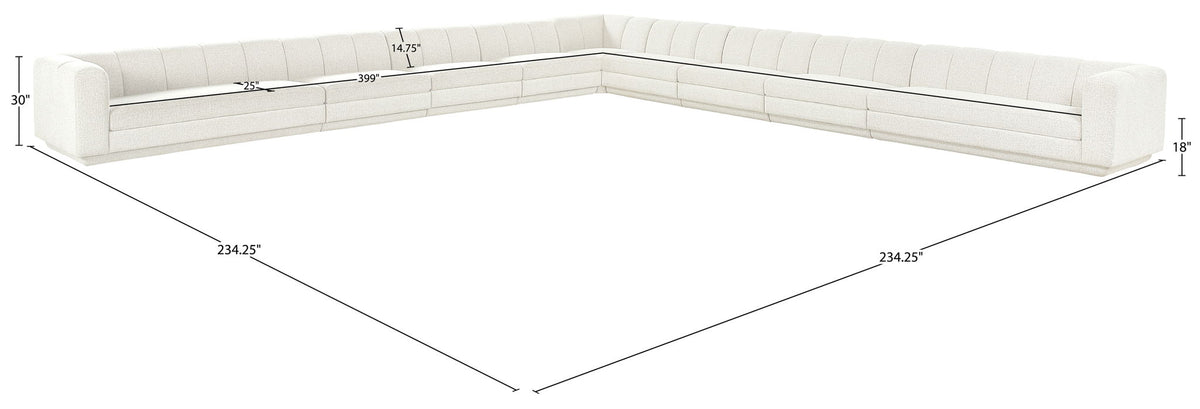 Modari - Sectional - Cream