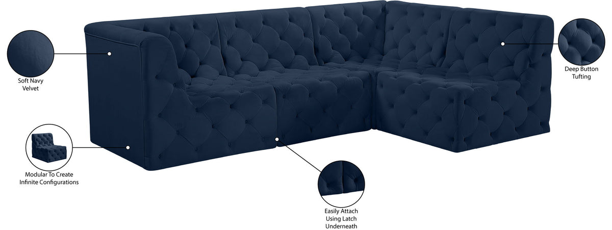 Tuft - 4 Piece Modular Sectional