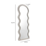 Rhodes - Velvet Floor Mirror