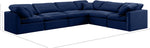 Indulge - Velvet 6 Piece Modular Corner Sectional