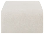 Arc - Boucle Fabric Ottoman