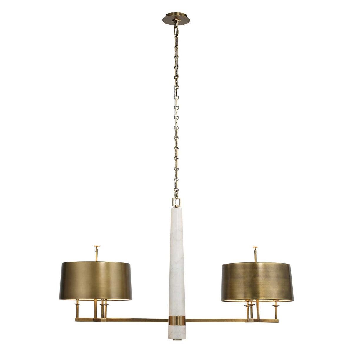 Double Shot - Pendant - Light Antique Brass