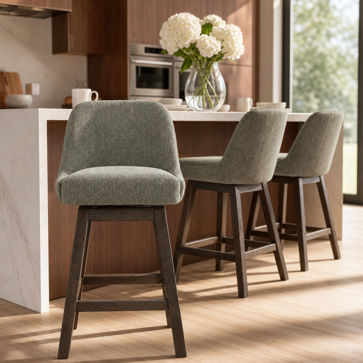 Josh - Adjustable Height Swivel Barstool