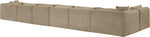 Shaggy - Fabric 7 Piece Modular Sectional