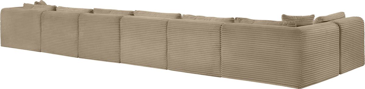 Shaggy - Fabric 7 Piece Modular Sectional