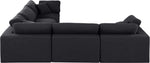 Comfy - 5 Piece Linen Modular Corner Sectional