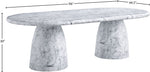 Cosenza - Concrete Dining Table