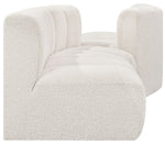 Arc - Boucle Fabric 4 Piece Sofa