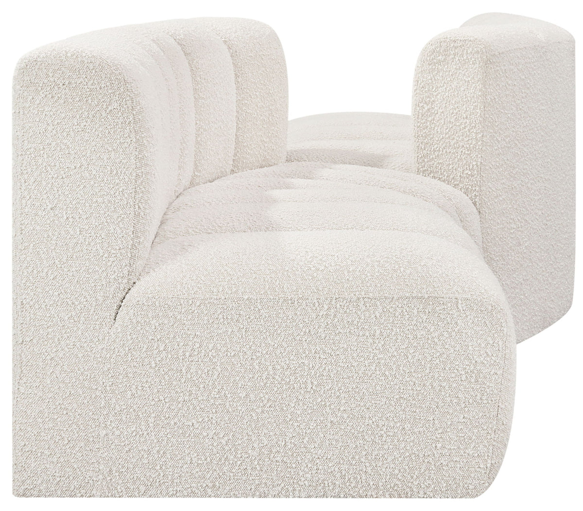 Arc - Boucle Fabric 4 Piece Sofa