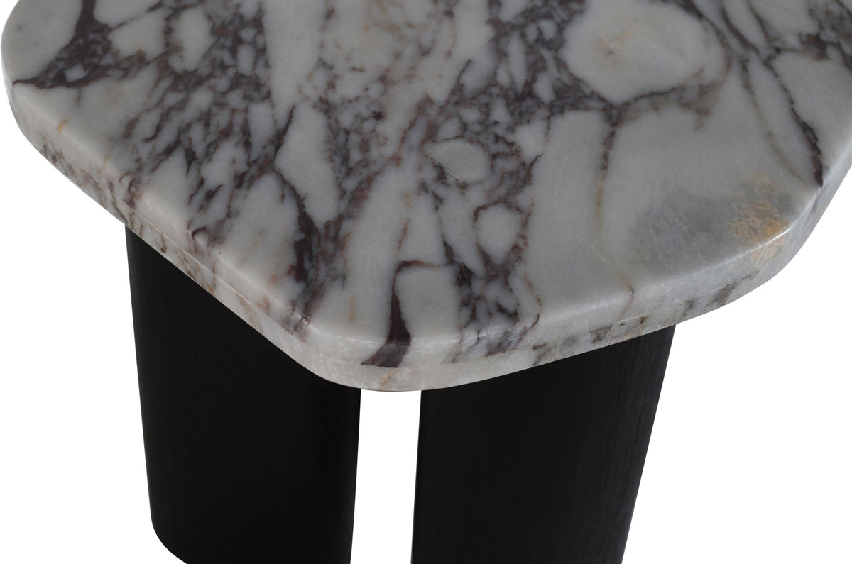 Puglia - Marble Top And Oak Wood Base Table