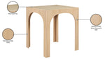 Waldorf - Tempered Glass Top Table