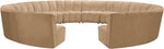 Infinity - 12 Piece Modular Sectional - Camel