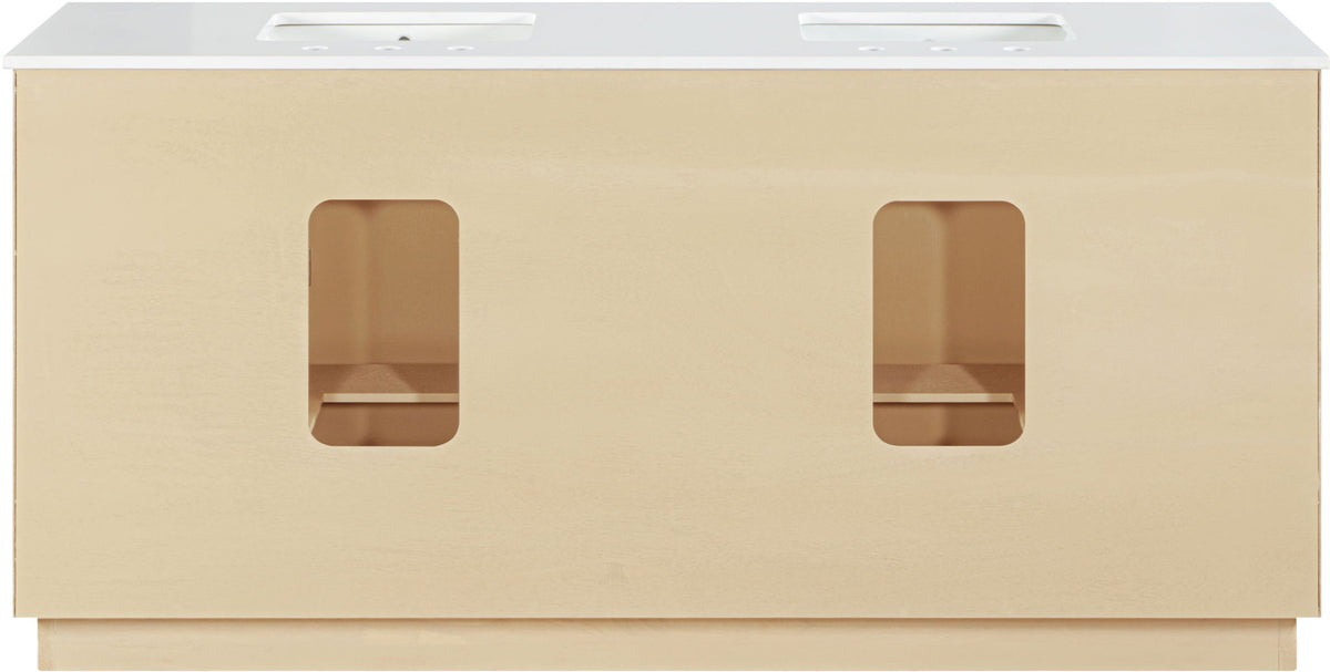 Willard - Engineered Stone And Solid Wood Bathroom Vanity