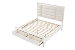 Genoa - Queen Bed - Sparkling White