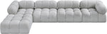 Ames - 5 Piece Fabric Modular Sectional