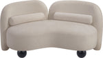 Daphne - Chenille Loveseat