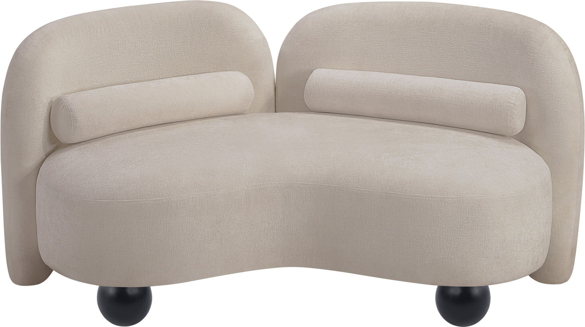 Daphne - Chenille Loveseat