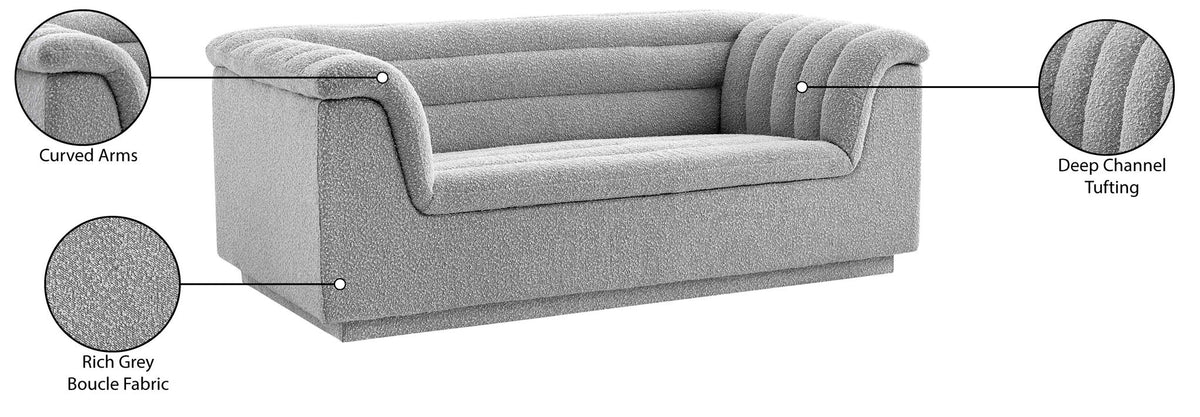 Cascade - Boucle Loveseat