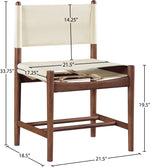 Rawlins - Dining Chair (Set of 2) - Walnut Frame