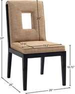 Gwendolyn - Dining Side Chair With Black Frame (Set of 2)