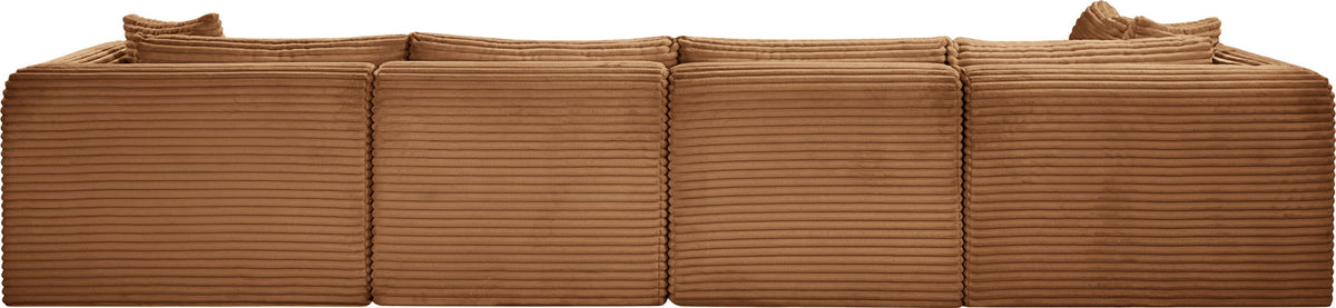 Shaggy - Fabric 5 Piece Modular Sectional