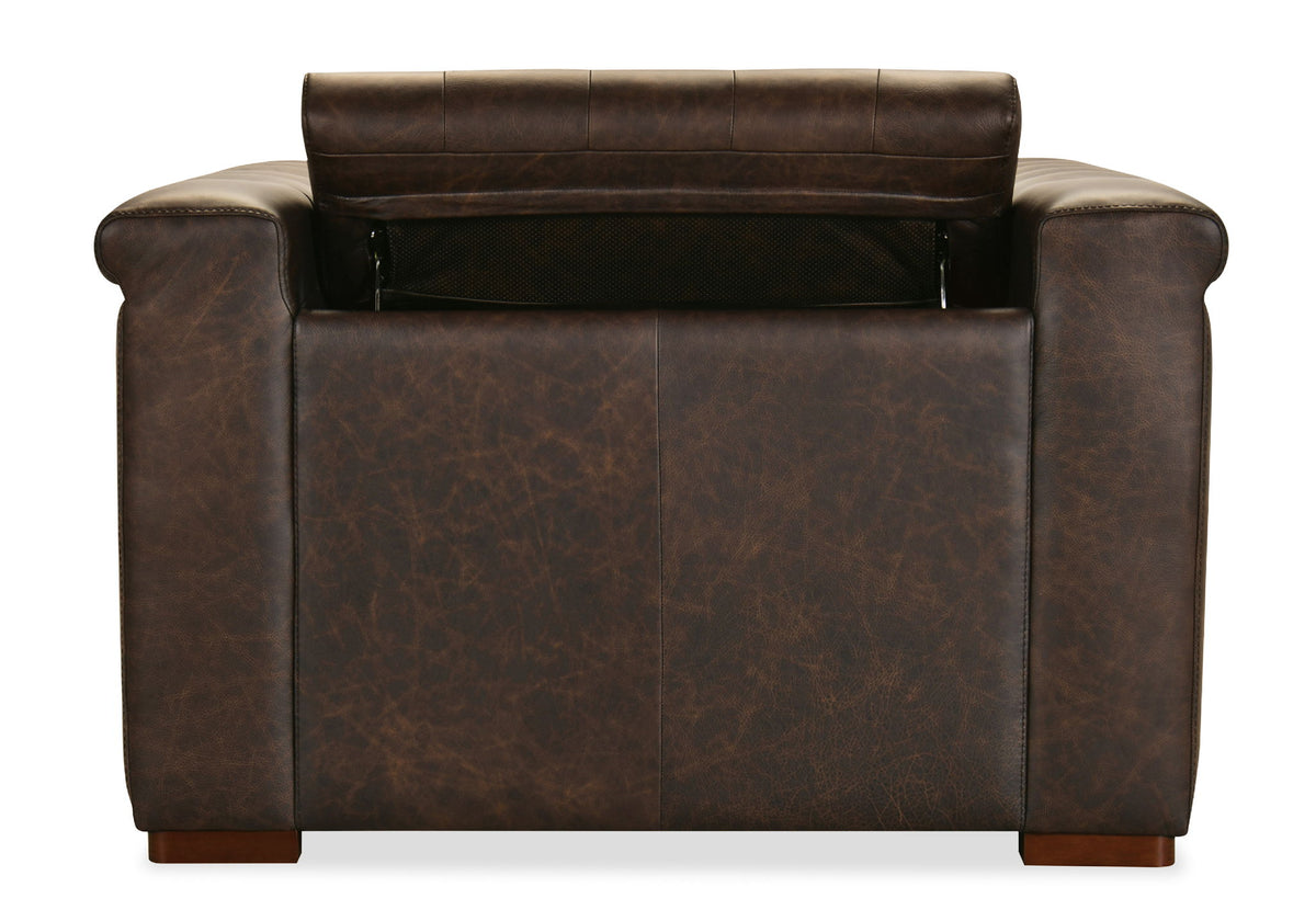 MS - Savion Deux Power Recliner With Power Headrest